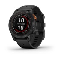 Pametna ura GARMIN Fenix 7 Pro Solar, HR, GPS, multisport, temnosivi/črni remen