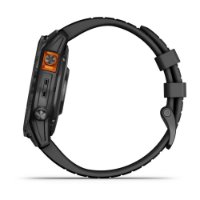 Pametna ura GARMIN Fenix 7 Pro Solar, HR, GPS, multisport, temnosivi/črni remen