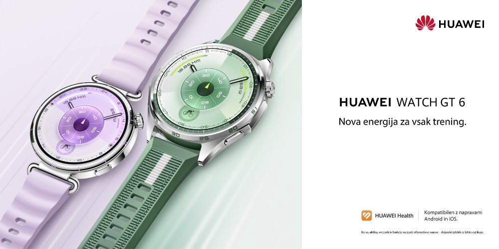 Prikažite detalje za Novi Huawei Watch GT6 – več kot le pametna ura