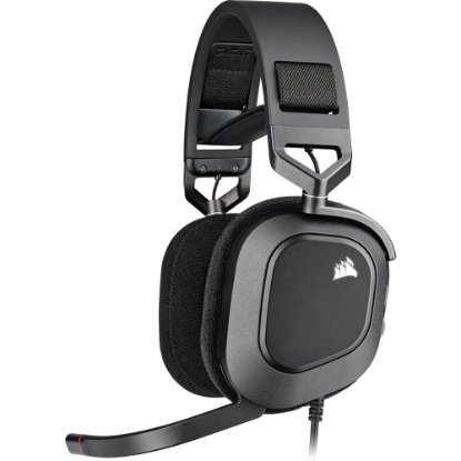 slušalke CORSAIR HS80 RGB USB, mikrofon, črne