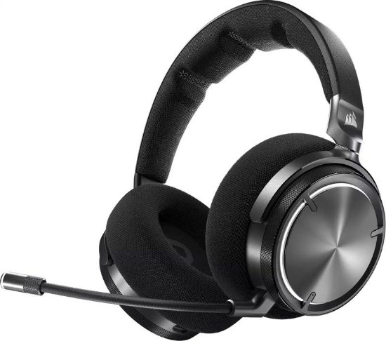 Slušalice CORSAIR Virtuoso Max Wireless, bežične, mikrofon, crne