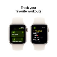Pametna ura APPLE Watch SE2 V3 GPS, 40mm Starlight Alu Case with Starlight Sport Band - M/L