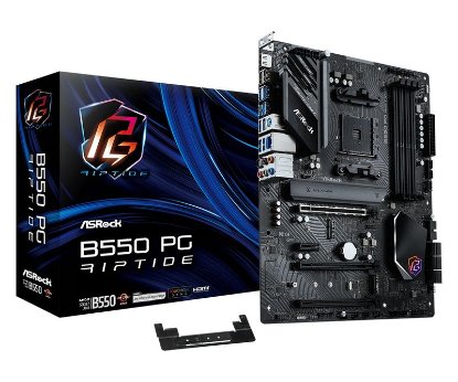 Matična ploča ASROCK B550 PG Riptide, AMD B550, DDR4, ATX, s. AM4