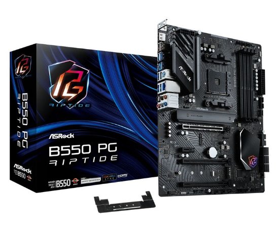 Matična ploča ASROCK B550 PG Riptide, AMD B550, DDR4, ATX, s. AM4