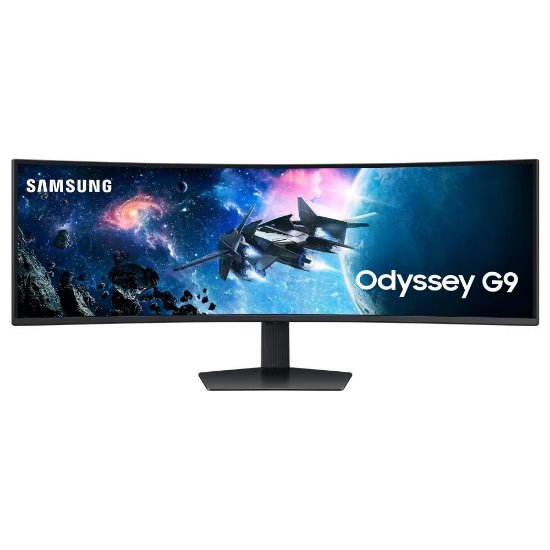 Gaming monitor 49" SAMSUNG LS49CG950EUXEN, 5120x1440, VA, 240Hz, 1ms, 450cd/m2, FreeSync, zakrivljeni, črn