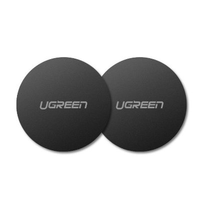 Ploščice za nosilece za pametni telefon UGREEN UGRTI-30836, metalne, črne