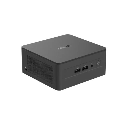 Računalnik ASUS NUC 13 Pro RNUC13ANHI300002I / Core i3 1315P, 2xSO DIMM DDR4, Intel Iris Xe Graphics, 4xUSB, M.2 22x80 NVMe, 22x42 SATA, 2,5" SATA, 2,5Gb LAN, 2xHDMI, 2xThunderbolt 4, črna