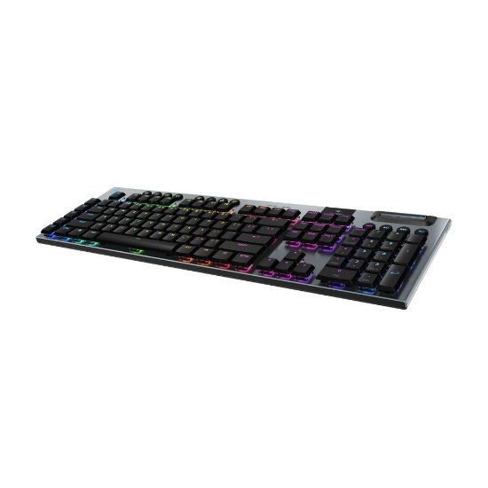 Tipkovnica LOGITECH Gaming G915 X Lightspeed Tactile, RGB, mehanička, brezžična, US Layout, črna