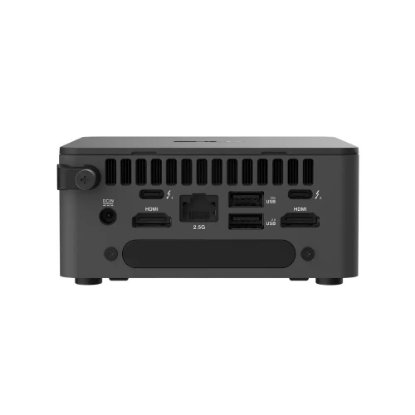 Računalnik ASUS NUC 13 Pro RNUC13ANHI300002I / Core i3 1315P, 2xSO DIMM DDR4, Intel Iris Xe Graphics, 4xUSB, M.2 22x80 NVMe, 22x42 SATA, 2,5" SATA, 2,5Gb LAN, 2xHDMI, 2xThunderbolt 4, črna