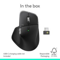 Miš LOGITECH MX Master 4, za Mac, optički, bežični, BT, crni