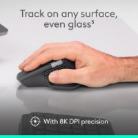 Miš LOGITECH MX Master 4, za Mac, optički, bežični, BT, crni