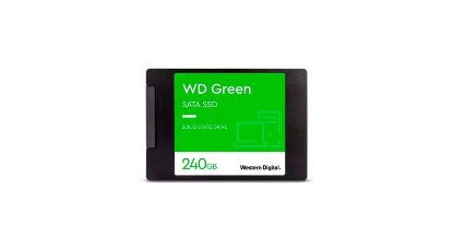 SSD 240 GB WESTERN DIGITAL Green, WDS240G3G0A, SATA 3, 2.5", 545 MB/s