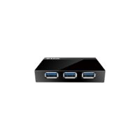 USB HUB D-LINK DUB-1340, USB 3.0, 4-portni, zunanji adapter za električno napajanje