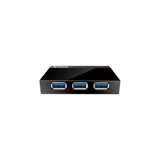 USB HUB D-LINK DUB-1340, USB 3.0, 4-portni, zunanji adapter za električno napajanje