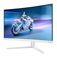 Gaming monitor 27" PHILIPS 27M2C5501/01, QHD, VA, 180Hz, 1ms, 300cd/m2, ukrivljen, beli