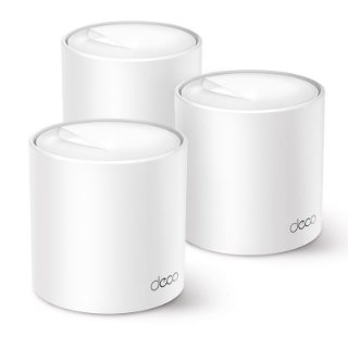 Wireless range extender TP-LINK Deco X50-3, AX-3000, Dual-Band Mesh Wi-Fi System, bežični, 3 komada