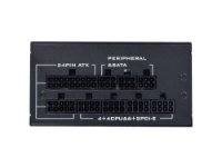 Napajlnik 850W, LIAN LI SP850, 92mm vent., 80+ Gold, modularno, črno