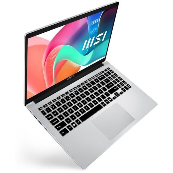 Laptop MSI Modern 15 F1MG-652XHR / Core 7 150U, 16GB, 512GB SSD, Intel HD Graphics, 15.6" FHD IPS, Windows 11, srebrni