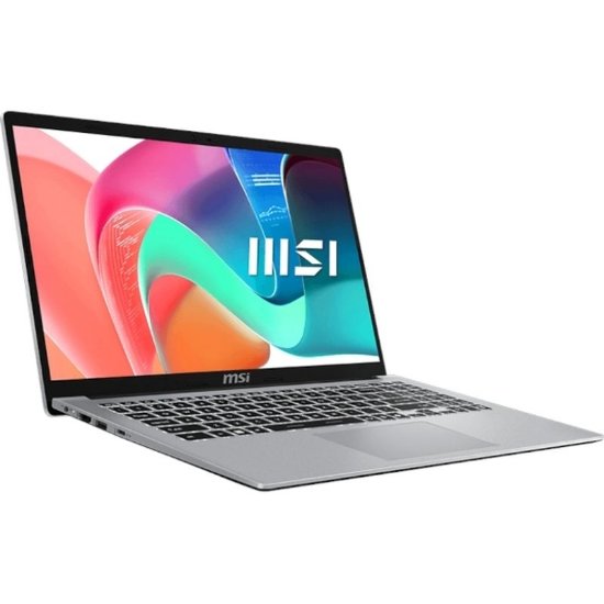 Laptop MSI Modern 15 F1MG-652XHR / Core 7 150U, 16GB, 512GB SSD, Intel HD Graphics, 15.6" FHD IPS, Windows 11, srebrni