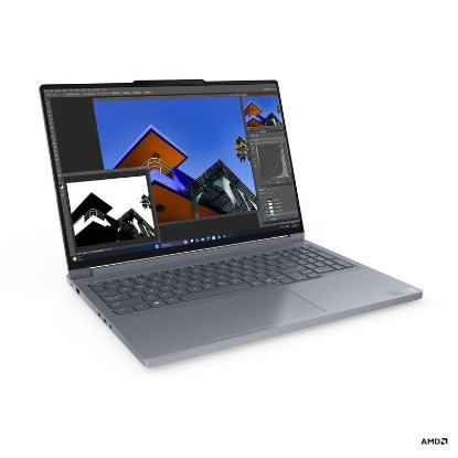 Laptop LENOVO ThinkBook 16p G6 21U0000KSC / Ryzen 9 8940HX, 32GB, 512GB SSD, nVidia GeForce RTX 5060, 16" WQXGA 240Hz IPS, Windows 11 Pro, sivi