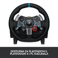Volan LOGITECH G29 Driving Force Racing Wheel, Gaming, PC/PS3/PS4/PS5, USB