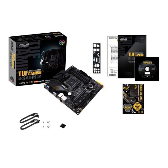 Matična plošča ASUS TUF Gaming B550M-Plus, AMD B550, mATX, podnožje AM4