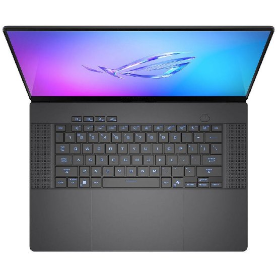Prenosnik ASUS ROG Zephyrus G16 GU605CR-QR118W / Core Ultra 9 285H, 32GB, 1TB SSD, nVidia GeForce RTX 5070 Ti, 16" WQXGA 240Hz OLED, Windows 11, sivi