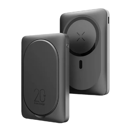 Mobilni USB polnilec VEGER MagOn Pro, magnetni, 10000 mAh, črni