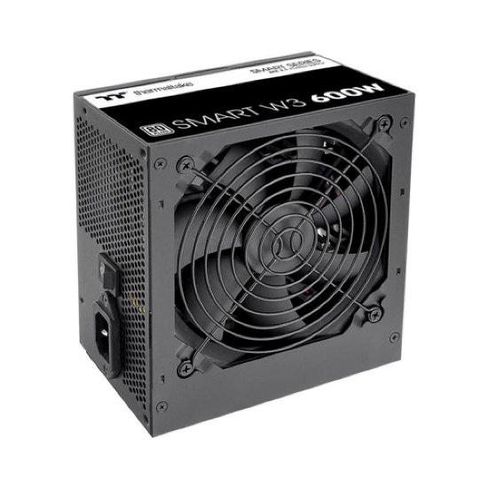 Napajlnik 600W, THERMALTAKE Smart W3 80+, ATX 3.1, 120mm vent., 80+, črno