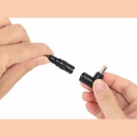 Polnilec za prenosni računalnik MANHATTAN, 65W, univerzalni, črni