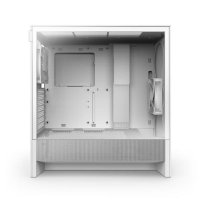 Ohišje  NZXT H5 Flow 2024, MIDI, ATX, z oknom, bel, brez napajanja