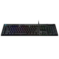 Tipkovnica LOGITECH Gaming G815 Tactile, RGB, mehanička, USB, črna