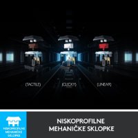 Tipkovnica LOGITECH Gaming G815 Tactile, RGB, mehanička, USB, črna