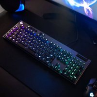 Tipkovnica LOGITECH Gaming G815 Tactile, RGB, mehanička, USB, črna