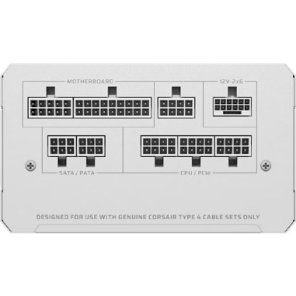 Napajanje 1000W, CORSAIR RM1000e CP-9020294-EU, ATX 3.1, 120mm vent., 80+ Gold, modularno, bijelo