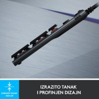 Tipkovnica LOGITECH Gaming G815 Tactile, RGB, mehanička, USB, črna