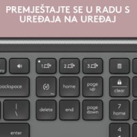 Tipkovnica LOGITECH K950 Signature Slim, brezžična, Bolt Receiver USB, črna