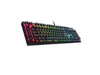 Tipkovnica RAZER BlackWidow V4 X, mehanička, Yellow switch, RGB, SLO/HR/US Layout, črna, USB