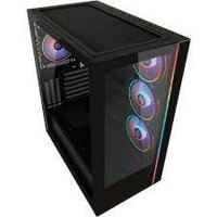 Ohišje LC POWER LC-808B-ON Skylla X, MIDI, ATX, window, črno, bez napajalnika