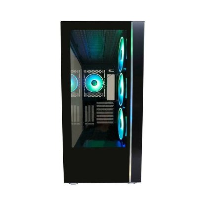 Ohišje LC POWER LC-808B-ON Skylla X, MIDI, ATX, window, črno, bez napajalnika Ohišje LC POWER LC-808B-ON Skylla X, MIDI, ATX, window, črno, bez napajalnika