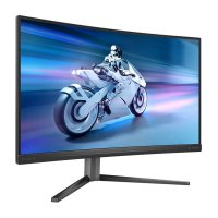 Gaming monitor 27" PHILIPS Evnia 27M2C5200W/00, FHD, VA, 280Hz, 1ms, 300cd/m2, ukrivljen, sivi