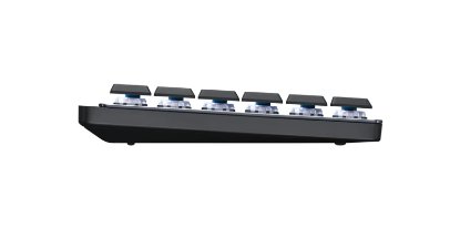 Tipkovnica LOGITECH MX Mechanical Clicky, brezžična, BT, črna