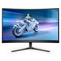 Gaming monitor 27" PHILIPS Evnia 27M2C5200W/00, FHD, VA, 280Hz, 1ms, 300cd/m2, ukrivljen, sivi
