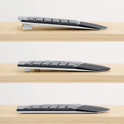 Tipkovnica + miška LOGITECH MK850 Wireless Desktop, brezžična, črna, Unifying receiver USB