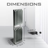 Nosilec za grafično kartic ANTEC GPU Holder ARGB, črni