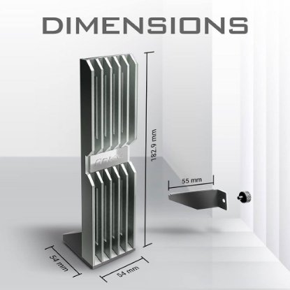 Nosilec za grafično kartic ANTEC GPU Holder ARGB, črni