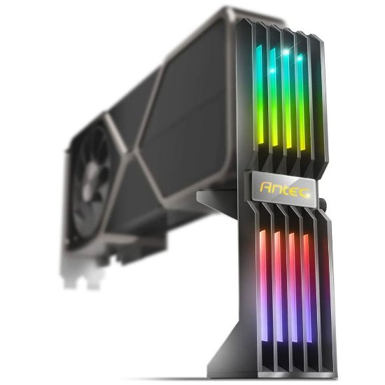Nosilec za grafično kartic ANTEC GPU Holder ARGB, črni