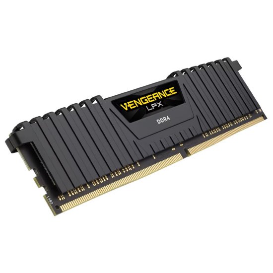 RAM pomnilnik PC-25600, 16GB, CORSAIR CMK16GX4M2Z3200C16 Vengeance LPX Black, DDR4 3200Mhz, 2x8GB kit
