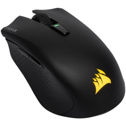 Miška CORSAIR Harpoon RGB, optična, 10.000 dpi, brezžična, črna, USB