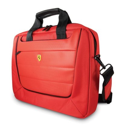 Torba za prenosnik CG MOBILE Ferrari FECB15RE 16", rdeča